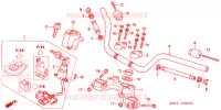 GUIDON pour Honda CB 250 NIGHTHAWK de 2004