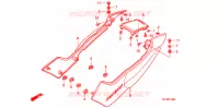 COUVERCLES LATERAUX pour Honda CB 250 NIGHTHAWK de 2008