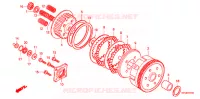 EMBRAYAGE pour Honda CB 250 NIGHTHAWK de 2008