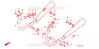 SILENCIEUX D'ECHAPPEMENT pour Honda CB 250 NIGHTHAWK de 2008