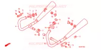 SILENCIEUX D'ECHAPPEMENT pour Honda CB 250 NIGHTHAWK de 2008