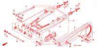 BRAS OSCILLANT pour Honda CB 250 NIGHTHAWK de 1992