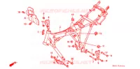 CADRE pour Honda CB 250 NIGHTHAWK de 1992