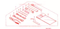 OUTIL pour Honda CB 250 NIGHTHAWK de 1992