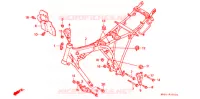 CADRE pour Honda CB 250 NIGHTHAWK de 1999