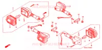 CLIGNOTANT pour Honda CB 250 NIGHTHAWK de 1999