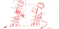 COMPTEUR pour Honda CB 250 NIGHTHAWK de 1999
