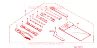 OUTIL pour Honda CB 250 NIGHTHAWK de 1999