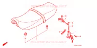 SELLE pour Honda CB 250 NIGHTHAWK de 1999
