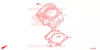 CYLINDRE pour Honda CB 300 F de 2016