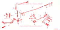 PEDALE (1) pour Honda CB 300 R de 2011