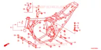 CADRE pour Honda CB 300 R de 2012
