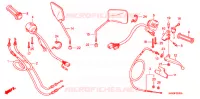 LEVIER DE GUIDON   CABLE   COMMODO pour Honda CB 300 R de 2012