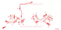 PEDALE (2) pour Honda CB 300 R de 2012