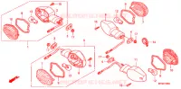 CLIGNOTANT pour Honda CB 400 SUPER FOUR de 2010