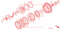 EMBRAYAGE pour Honda CB 400 SUPER FOUR de 2010