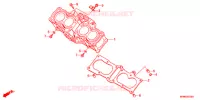 CYLINDRE pour Honda CB 400 SUPER FOUR ABS VTEC REVO de 2016