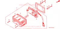 FEU ARRIERE pour Honda CB 400 F CB1 de 1989