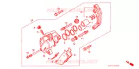 ETRIER DE FREIN AVANT pour Honda CB 400 F CB1 de 1989