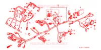 FAISCEAU DES FILS pour Honda CB 400 F CB1 de 1989
