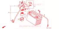BATTERIE pour Honda CB 400 F CB1 de 1989
