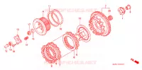 EMBRAYAGE pour Honda CB 400 F CB1 de 1989