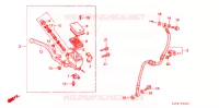 MAITRE CYLINDRE DE FREIN AVANT pour Honda CB 400 F CB1 de 1990