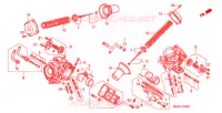 CARBURATEUR (PIECES CONSTITUTIVES) pour Honda VT 1100 SHADOW SPIRIT de 2002