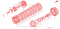 EMBRAYAGE ('97) pour Honda GL 1500 GOLD WING ASPENCADE de 1997