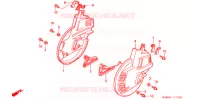 CACHES DISQUES pour Honda GL 1500 GOLD WING ASPENCADE de 2000