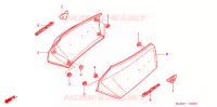 COUVERCLES LATERAUX pour Honda GL 1500 GOLD WING ASPENCADE de 1999