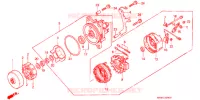 ALTERNATEUR pour Honda GL 1500 GOLD WING SE de 1999