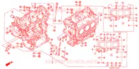 BLOC CYLINDRES pour Honda GL 1500 GOLD WING SE de 1999