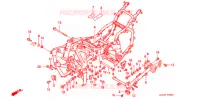CADRE pour Honda GL 1500 GOLD WING SE de 1999
