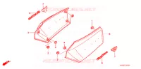 COUVERCLES LATERAUX pour Honda GL 1500 GOLD WING SE de 1999
