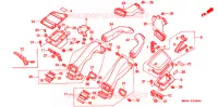 CONDUIT D'AIR pour Honda GL 1500 GOLD WING INTERSTATE de 1991