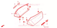 COUVERCLES LATERAUX pour Honda GL 1500 GOLD WING INTERSTATE de 1991