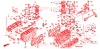 CULASSE pour Honda GL 1500 GOLD WING INTERSTATE de 1991