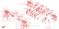 REPOSE PIED (GL1500I) pour Honda GL 1500 GOLD WING INTERSTATE de 1991