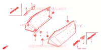 COUVERCLES LATERAUX pour Honda GL 1500 GOLD WING INTERSTATE de 1996