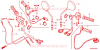 COMMODO   LEVIER   CABLE pour Honda CB 1100 ABS BLACK STYLE 2J de 2014