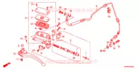 MAITRE CYLINDRE pour Honda CB 1300 SUPER FOUR ABS EP de 2017