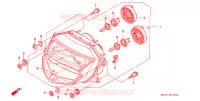 PHARE pour Honda CBR 1100 SUPER BLACKBIRD de 1997