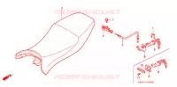 SELLE pour Honda CBR 1100 SUPER BLACKBIRD de 1999