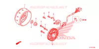 ALTERNATEUR pour Honda CBR 125 de 2007