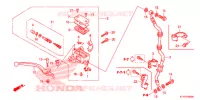 MAITRE CYLINDRE DE FREIN AVANT pour Honda CBR 125 de 2007