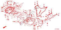 SABOT (CBR125RW'07,'08,'09,'10) pour Honda CBR 125 de 2007