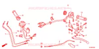 LEVIER DE GUIDON   CABLE   COMMODO pour Honda CBR 250 R ABS BLACK de 2012
