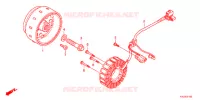ALTERNATEUR pour Honda CBR 250 R ABS TRICOLORE de 2012