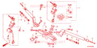 GUIDON   TE DE FOURCHE pour Honda CBR 250 R ABS TRICOLORE de 2012